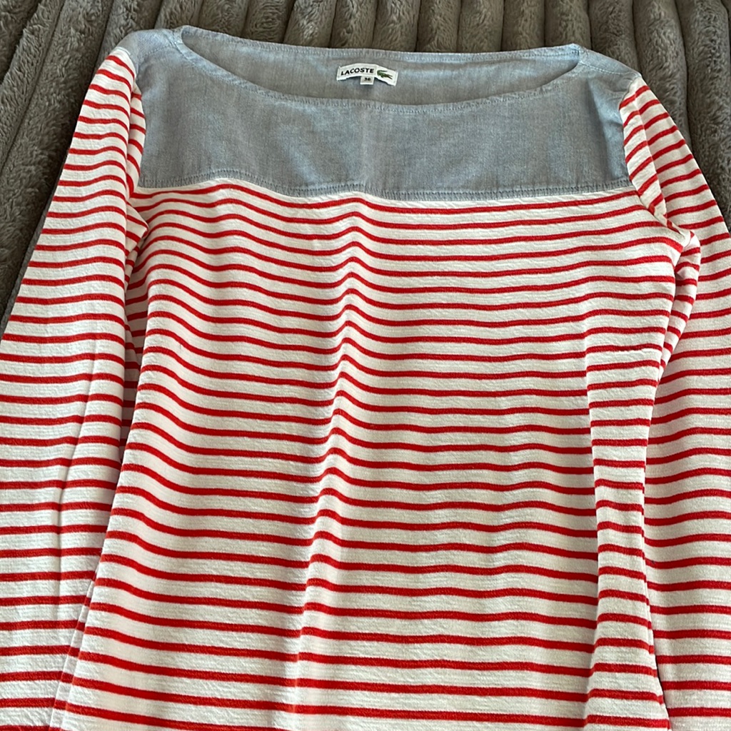 Lacoste Striped Top Lacoste Striped Top
